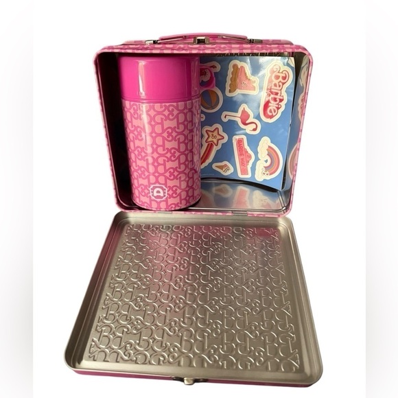 Barbie Lunchbox Thermos Set Alamo Drafthouse Exclusive - Picture 5 of 5